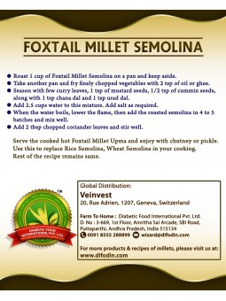 Granoss Foxtail Millet Semolina