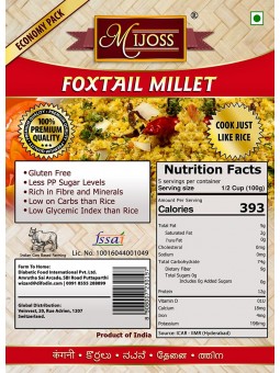 Mijoss - Foxtail Millet