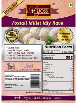 Mijoss - Foxtail Millet Idly Rava
